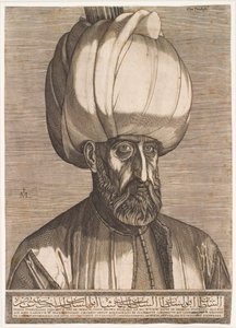 Porträt von Sultan Suleiman dem Prächtigen von Melchior Lorck