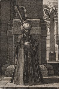 Prinz Ismael, persischer Gesandter von Melchior Lorck
