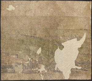 Aussicht auf Konstantinopel, Blatt 18, Melchior Lorck, 1559 von Melchior Lorck