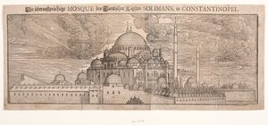 Die Suleimanyie-Moschee, gesehen von Nordosten