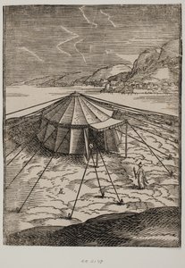 Türkisches Militärzelt von Melchior Lorck