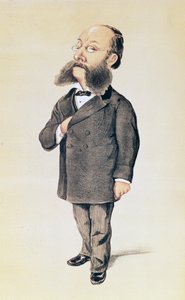 Paul Julius Reuter, Karikatur aus Vanity Fair, 1872