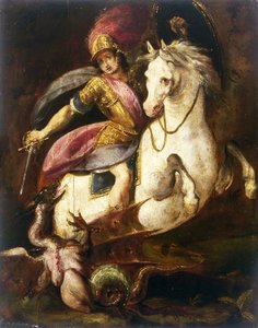 St. Georg und der Drache