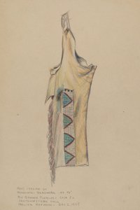 Hirschlederhose mit Perlenstickerei von Melita Hofmann
