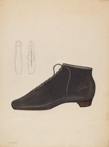 Damenschuh, ca. 1936 von Melita Hofmann