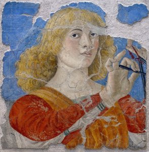 Musizierender Engel von Melozzo da Forli, ca. 1480 (Fresko)