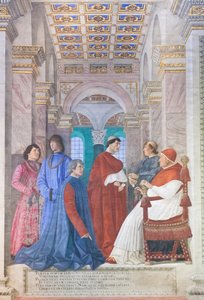 Sixtus IV ernennt Platina zum Präfekten der Vatikanischen Bibliothek