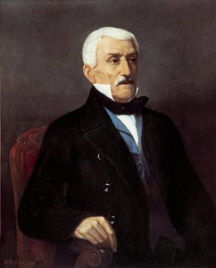 Porträt von Jose San Martin von Mercedes san Martin de Balcare
