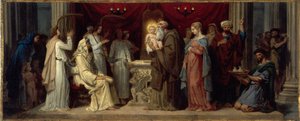 Darstellung Jesu im Tempel, ca. 1849 von Merry Joseph Blondel