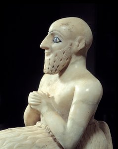 Kunst Mesopotamien: Statue des Intendanten Ebih-il