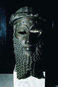 Kopf von Sargon I (ca. 2334-2279 v. Chr.) von Mesopotamian