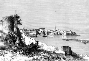 Rabat und die Mündung des Bu-Regrag-Flusses, Marokko, 1895