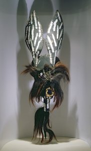 Kostümmaske der Zapoteken aus der Region Oaxaca in Mexiko