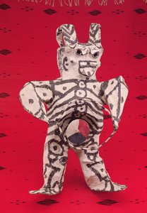 Tag der Toten Figur aus Oaxaca von Mexican School