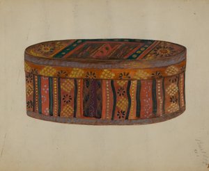 Pa. Deutsche Brautkiste, ca. 1936