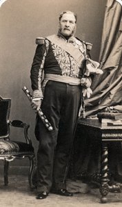 Porträt von Marschall Forey (1804-1872). Fotografie von Mayer und Pierson von Meyer and Pierson