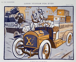 Werbung für Louis Vuitton von Mich (Michel Liebeaux)