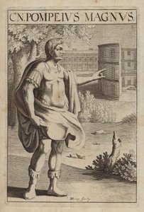 Pompeius der Große, römischer Staatsmann und Soldat von Michael Burghers