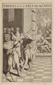 Tiberius und Caius Gracchus, römische Politiker von Michael Burghers