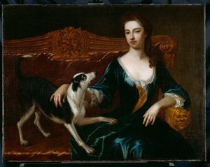 Elizabeth Grey, spätere Gräfin von Portsmouth von Michael Dahl