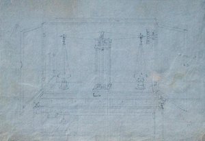 Chemische Waage, aus Michael Faradays Sammelalbum