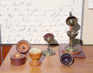 Faradays Kugelkondensator, ca. 1837 von Michael Faraday