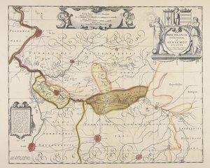 Mechlinia Dominium et Aerschot Ducatus von Michael Floris van Langren