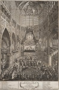 Die Krönung von Maria Theresia auf der Prager Burg, 1743