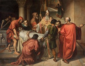 Übergabe des Leichnams des heiligen Markus in Alexandria an die Venezianer von Michael Kovács