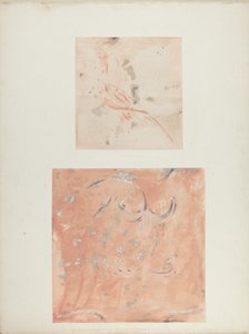 Fragment einer Wanddekoration, ca. 1940 von Michael Lauretano