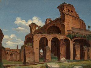 Die Basilika des Konstantin, Rom, 1830