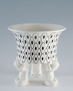 Nahaufnahme einer Vase, Wien, Österreich von Michael Powolny