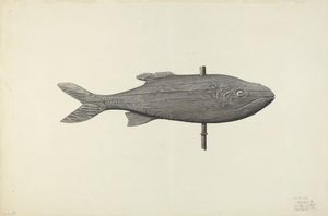 Fisch-Wetterfahne