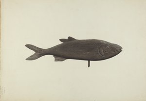 Fisch-Wetterfahne, ca. 1939