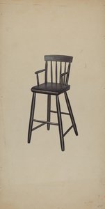 Hochstuhl, 1938 von Michael Riccitelli