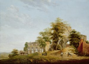 Ruinen der Buildwas Abbey, 1770