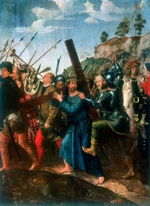 Jesus auf dem Weg nach Golgatha
