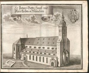 St. Peters Gotteshaus und Pfarrkirche in München