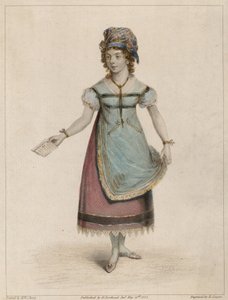 Miss S Booth als Christine in Love in Humble Life von Michael William Sharp