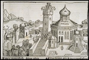 Templum Salomonie aus der Schedelschen Weltchronik, ca. 1493