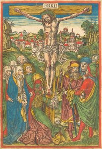Die Kreuzigung mit der heiligen Maria Magdalena