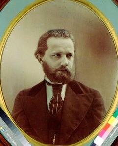 Peter Tschaikowsky, russischer Komponist, 19. Jahrhundert