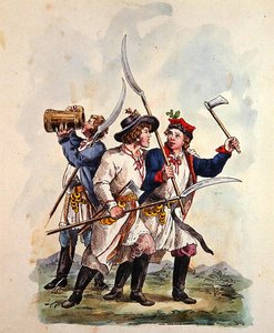 Kostüme der polnischen Armee nach 1700 von Michal Stachowicz