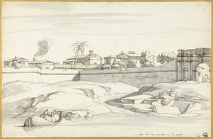 Landschaft entlang eines Flusses