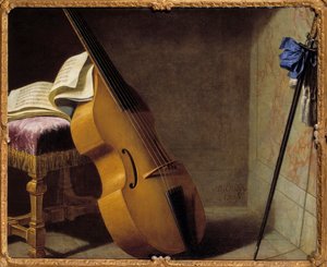 Basse, Musikbuch und Spee von Michel Boyer
