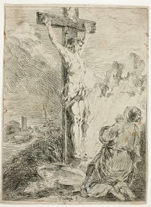 Christus am Kreuz von Michel Francois Dandre Bardon
