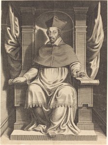Armand Jean du Plessis, Kardinal Richelieu von Michel Lasne