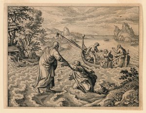 Christus geht auf dem Meer