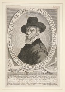François Quesnel (1543-1619), im Alter von 73 Jahren von Michel Lasne