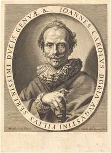 Jean Charles Doria von Michel Lasne after Simon Vouet